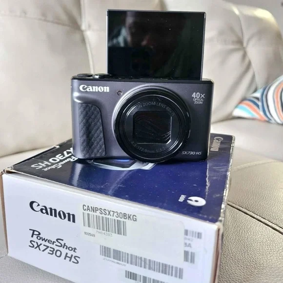 Canon - Canon キャノン PowerShot SX730 HS ブラック 注意書き Canon キャノン PowerShot SX730 HS ブラック 注意書き